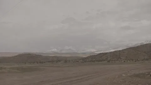 Utah Moab landscape tumbleweed Stock Footage 244705632