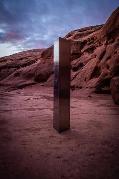 Utah Monolith Stock Photos