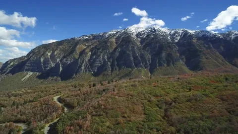 Utah Mountain Drone Video 库存影片 139838071