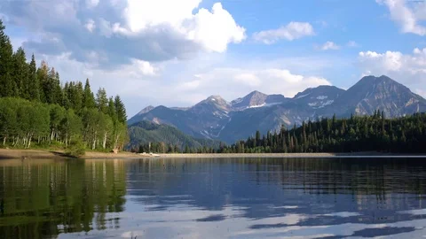 Utah Mountain Lake Video stock 123278433