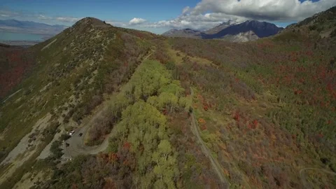 Utah Mountains drone video 库存影片 139837912