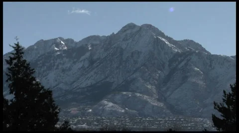 Utah Mountains Stock Footage 1182248