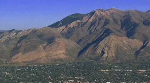 Utah Mountains Stock Footage