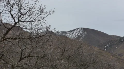 Utah Mountains Pan Stock Footage 47974571