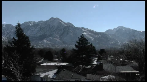 Utah mountans Stock Footage 1182241