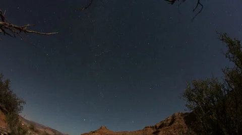 Utah Night Timelapse Vídeo Stock 34779280