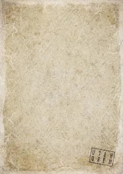 Utah Orem Blank Government Document 스톡 일러스트