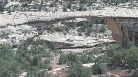 Utah Owachomo Bridge Stock Footage 26560869