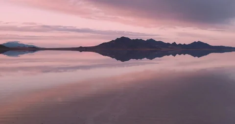 Utah Salt Flats 2 Video stock 117073044