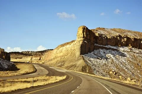 Utah scenic interstate Stock Photos