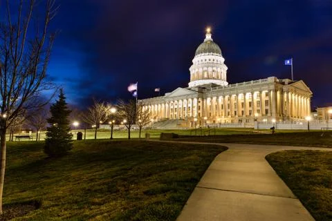 Utah State Capital Stock Photos