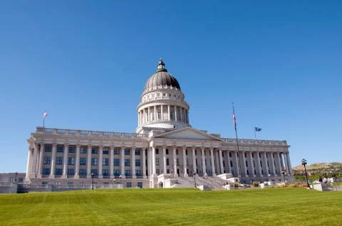Utah State Capitol Building Foto stock