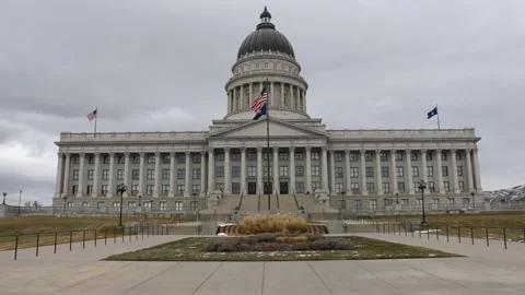 Utah State Capitol Stock Footage 242059154