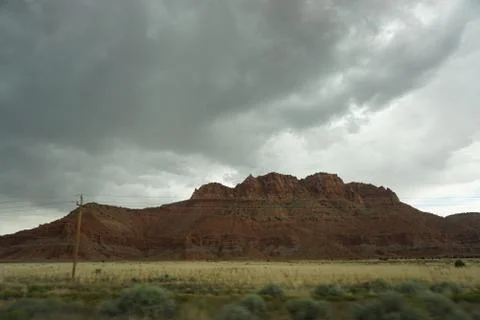 Utah Storm Foto stock