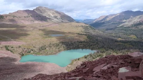 Utah Time Lapse: Uinta Mountains Dead Horse Lake Video stock 146242515