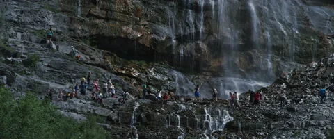 Utah waterfall 2 Stock Footage 45909386