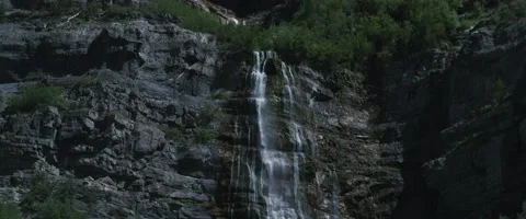 Utah waterfall 3 Stock Footage 45909162