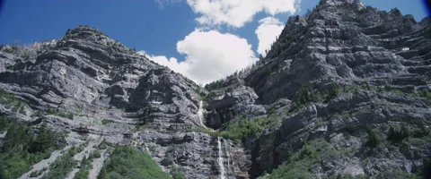 Utah waterfall Video stock 45909055