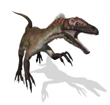 Utahraptor Stock Illustration