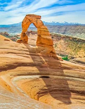 Utah's Delicate Arch Stock Photos