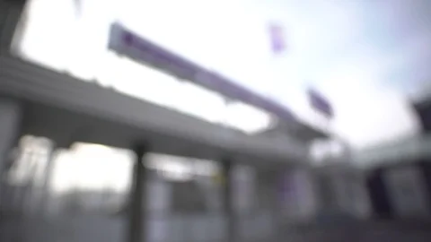 Ute Stadium sign Stock Footage 85716376