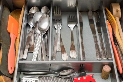 Utensils in the kitchen Stock Photos