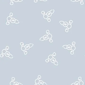 Uterus cutting ache line vector seamless pattern 스톡 일러스트