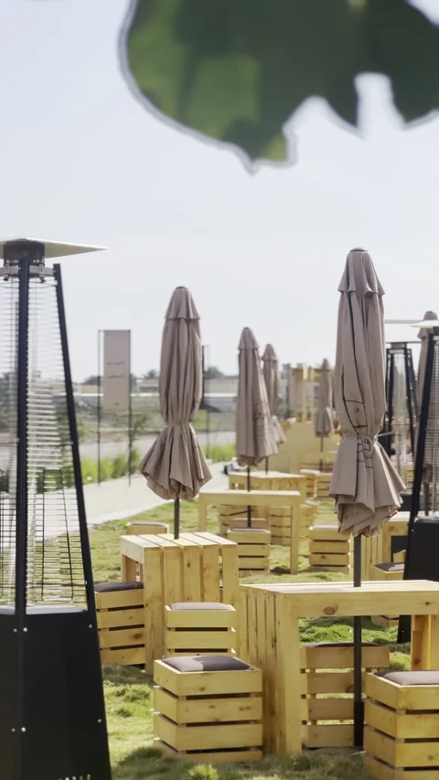 Uthman bin Affan Road Alongside Suq Al-Uyun Market Stock Footage 325976453