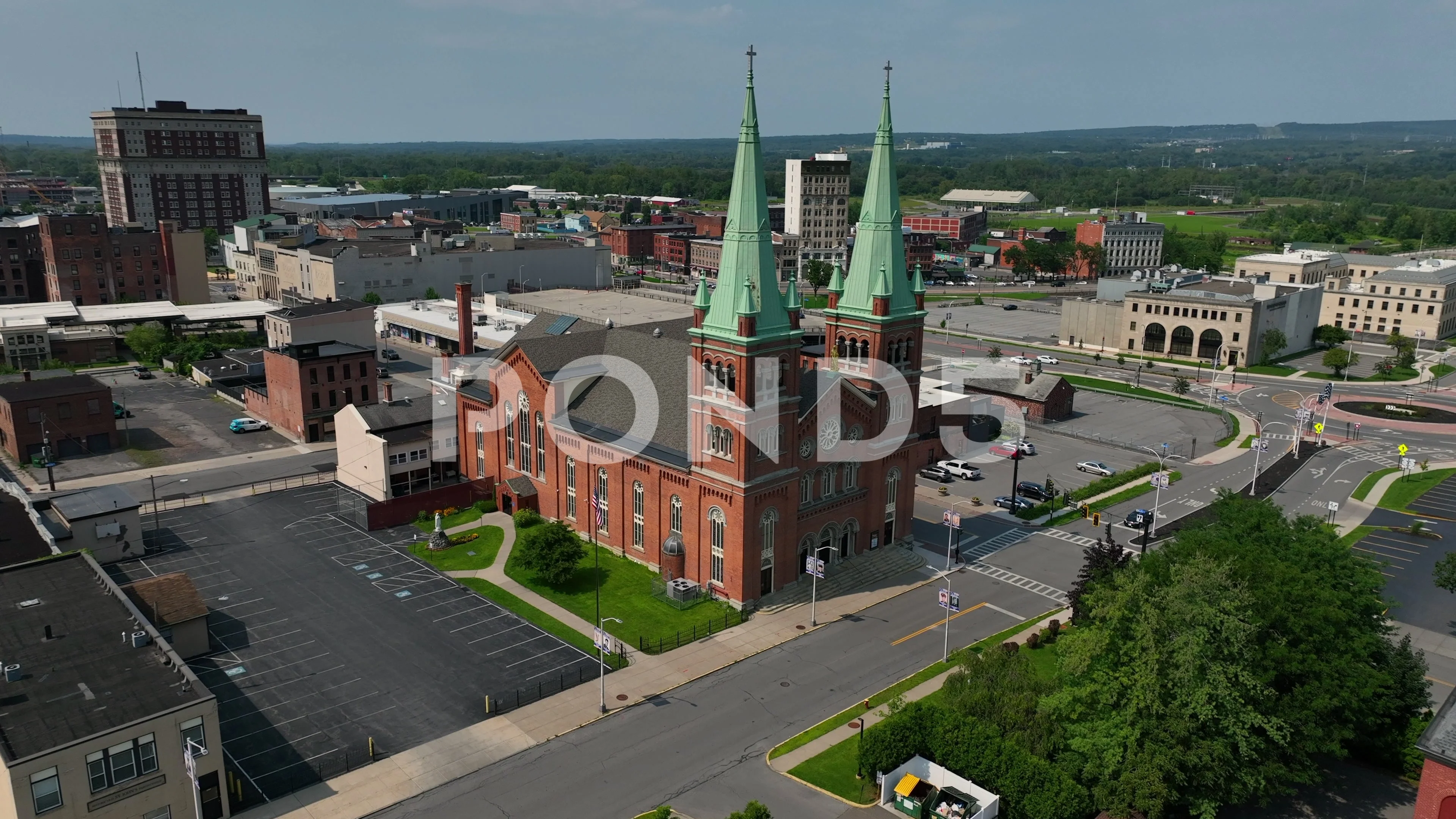 Utica NY Historic Old Saint Johns Church push hover