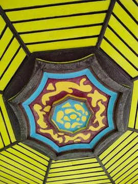 Utilitarian dome ceiling Stock Photos