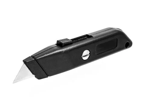 Utility knife isolated Stock Photos