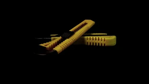 Utility Knife (Scalpel) Stock Footage 86764025