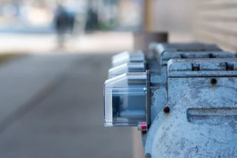 Utility meter Stock Photos