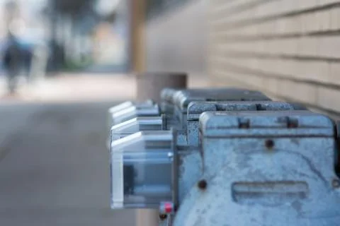 Utility meter Stock Photos