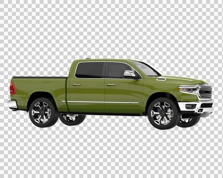 Utility pickup Stock Illustration