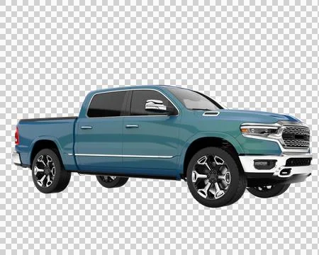 Utility pickup truck Stock Illustration
