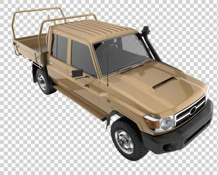 Utility pickup truck Stock Illustration