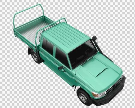 Utility pickup truck Stock Illustration