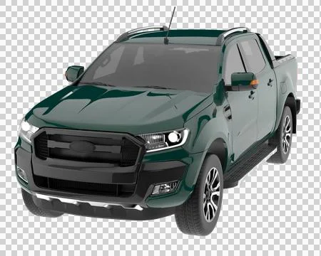 Utility pickup truck Stock Illustration