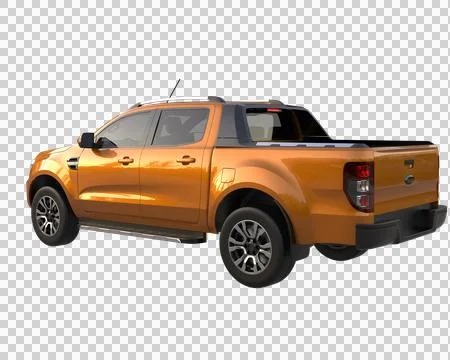 Utility pickup truck Stock Illustration