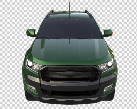 Utility pickup truck Stock Illustration