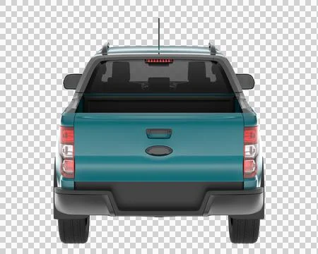 Utility pickup truck Stock Illustration