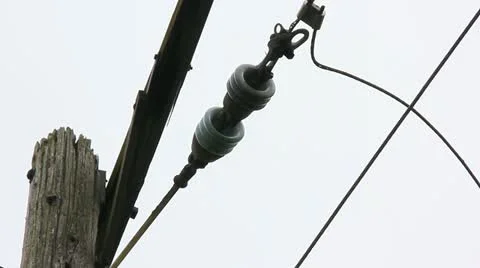 Utility pole Video stock 10916334