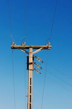 Utility pole Stock Photos
