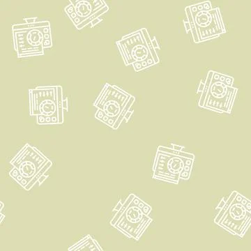 Utility software line seamless pattern Stockillustratie