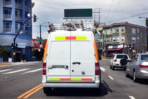 Utility van Stock-Fotos