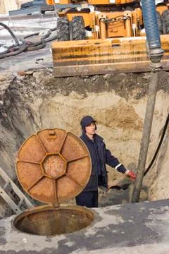 Utility worker Stock Photos
