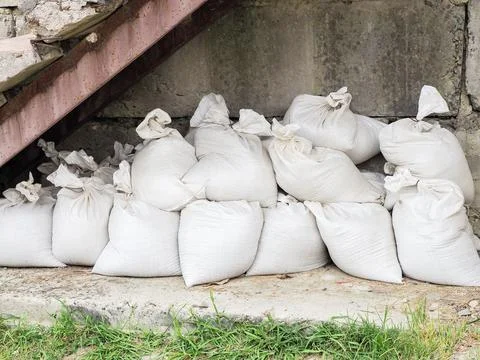 Utilization of construction waste. Building renovation and renovation. A pile of Stock Photos
