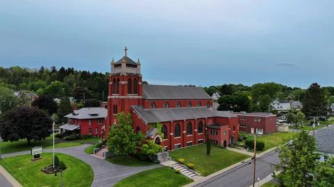 Utilized to Spread - St. Marianne Cope at St. Cecilia Church - Syracuse, NY Stock-Fotos