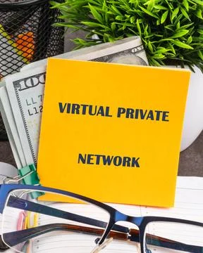 Utilizing a virtual private network to secure data transmission and protect u 写真素材